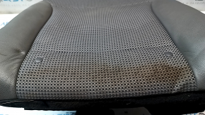 Left rear seat backrest for Hyundai Sonata 11-11, combined cloth and gray leather, dry-cleanable