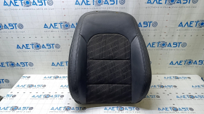 Passenger seat Hyundai Sonata 15-17 without airbag, manual, black leather