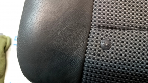Right rear seat backrest for Hyundai Sonata 11-11, combined cloth and gray leather, dry-cleanable