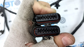 BMW X3 G01 18-21 rear bumper wiring for BSM, foot lid opening sensor and muffler flap, cut