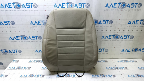 Driver's seat back upholstery for Ford Escape MK3 2017-2019, grey leather, heated, ready to clean