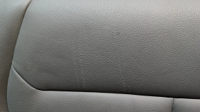 Rear seat row 2 BMW 3 F30 12-18 gray leather, solid backrest