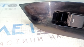 Rear right window lift control Mazda CX-5 18-25 black, type 2 with black trim, glossy, scratches