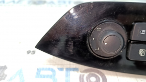 Front left window lift control Mazda CX-5 18-25 black, type 2 with black trim, glossy, scratches