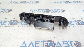 Mazda CX-5 18-25 front right window lift control, black, type 2 with black gloss trim, scratches