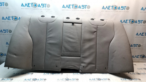 Rear seat backrest for BMW 3 F30 12-18, grey leather, one-piece, dry-cleanable