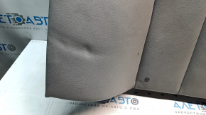 Rear seat backrest for BMW 3 F30 12-18, grey leather, one-piece, dry-cleanable