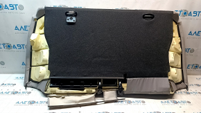 Rear seat backrest for BMW 3 F30 12-18, grey leather, one-piece, dry-cleanable