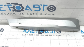 BMW X3 G01 18-21 front bumper lower grille trim, left, gray, broken mount, scratches