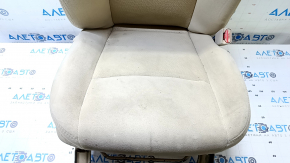 Nissan Pathfinder 13-16 passenger seat without airbag, manual, beige velour, dry-cleanable