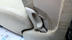 Nissan Pathfinder 13-16 passenger seat without airbag, manual, beige velour, dry-cleanable