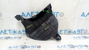 Mazda CX-5 17-24 black, scratched front pillar trim, right lower