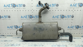 Kia Niro 17-22 HEV, PHEV rear muffler with barrel, rusty