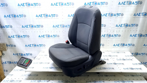Kia Optima 11-15 driver's seat without airbag, electric, heated, gray fabric, cleanable