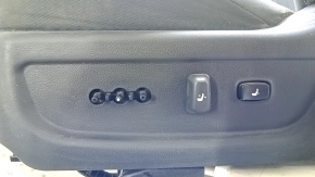 Kia Optima 11-15 driver's seat without airbag, electric, heated, gray fabric, cleanable