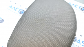 Kia Optima 16-18 passenger seat headrest, gray fabric, dry-cleanable