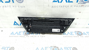 Climate control and audio control BMW X3 G01 18-21 black gloss, chrome, with heating, without ventilation, without a disc drive