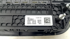 Climate control and audio control BMW X3 G01 18-21 black gloss, chrome, with heating, without ventilation, without a disc drive