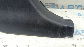 Mazda CX-5 17-24 black center pillar trim, scratches, whitened plastic