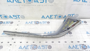 Left radiator grille molding for Mazda CX-5 22-25, chrome, sand