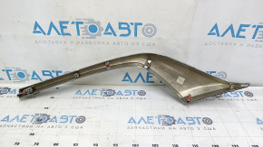 Left radiator grille molding for Mazda CX-5 22-25, chrome, sand