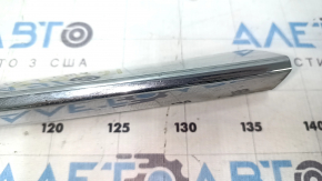 Right radiator grille molding for Mazda CX-5 22-25, chrome, sand