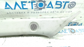 Upper left front pillar trim for Mazda CX-5 17-25 (under speaker), gray, dry-cleanable