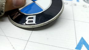 BMW X3 G01 18 trunk lid logo emblem - polished finish