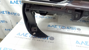 Torpedo front panel without AIRBAG Toyota Avalon 13-18 black, crack