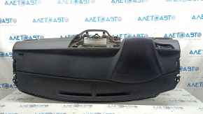 Torpedo front panel without AIRBAG Toyota Avalon 13-18 black, crack