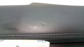 Mazda CX-5 21-25 black leather dashboard trim for 10.3" display, gray insert, backing