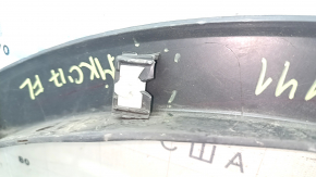 Lincoln MKC 15-19 front left fender arch trim, scratch, broken fasteners