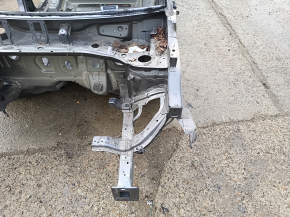 Front left quarter panel of Kia Niro 17-22 HEV on the body, graphite, bumps