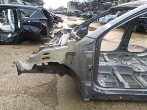 Front left quarter panel of Kia Niro 17-22 HEV on the body, graphite, bumps