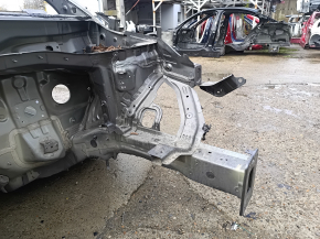 Front left quarter panel of Kia Niro 17-22 HEV on the body, graphite, bumps