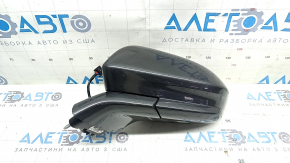 Left side mirror assembly for Lincoln MKC 17-19, 10-pin, heated, illuminated, black