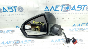 Left side mirror assembly for Lincoln MKC 17-19, 10-pin, heated, illuminated, black