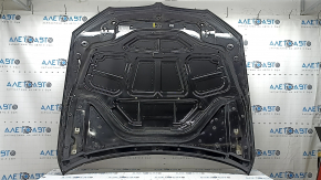 Bare hood BMW 5 G30 17-23 aluminum, black 475