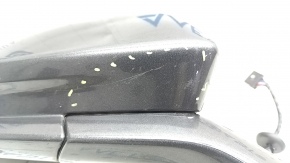 Right side mirror assembly for Lincoln MKC 17-19, 10 pins, heated, illuminated, graphite, scuffed