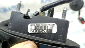 Right side mirror assembly for Lincoln MKC 17-19, 10 pins, heated, illuminated, graphite, scuffed