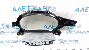 Mazda CX-5 21-24 black leather instrument cluster surround with gray insert for 10.3"