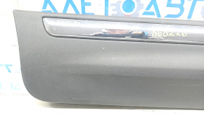 Lincoln MKC 15-19 lower rear right door trim with chrome, scratches
