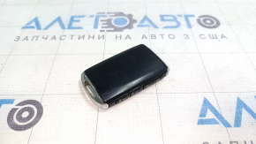 Mazda CX-5 20-24 keyless entry key, 4 buttons, type 2, scratches, worn, chrome chipped
