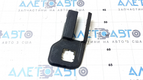 Black rear right driver's seat runner cap for Ford Mustang mk6 15-23