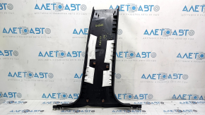 Lincoln MKC 15-19 lower left center pillar trim, black, broken mount