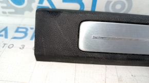 Lincoln MKC 15-19 front left door sill plate, black, non-illuminated, scratches