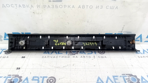 Lincoln MKC 15-19 front left door sill plate, black, non-illuminated, scratches