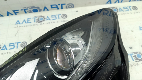 Left front headlight assembly for Lincoln MKC 19-19 xenon, sand