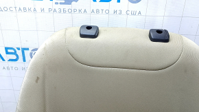 Driver's seat Ford Edge 15-24 without airbag, cloth beige, mechanical, for dry cleaning