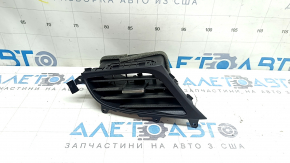 Air duct deflector with trim, front left, Lincoln MKC 15-19, aluminum insert